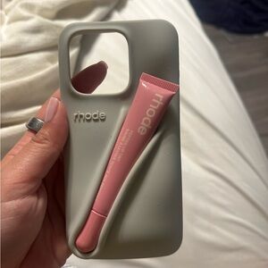 Rhode IPhone 15 pro lippie case